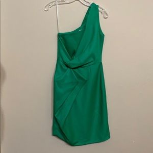 🌿Halston Heritage one shoulder dress